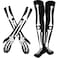 WILLBOND Halloween Skeleton Gloves and Stockings for Men Women