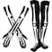 WILLBOND Halloween Skeleton Gloves and Stockings for Men Women