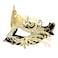 Hoshin Masquerade Mask Mardi Gras Deecorations Venetian Masks for Womens Gold Black