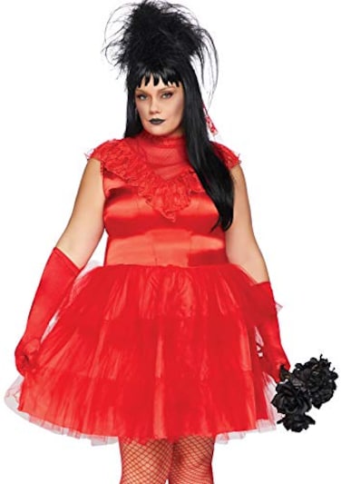 Leg Avenue Womens Beetle Bride 80s Halloween Adult Sized Costumes Red 3X 4X US