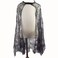 THUSIBER Halloween Spider Web Cape Kids Halloween Party Role Play Spiderweb Dress Up Cloak 28 inch