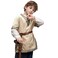 CAMDOM Boys Renaissance Viking Pirate V Neck Shirt Medieval Knight Costume Tops