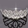 Bseash Mini 256 inchs Rhinestone Tiara Comb Crown for Lady Wedding Bride Prom Birthday Pegeant Prinecess Party