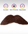 City Costume Wigs Brown Mustache Walrus Style Fake Mustache Self Adhesive Mustache