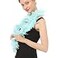 Flydreamfeathers Feather Boa 25 Gram 4 Feet Long Chandelle Feather Boa Great for Party Halloween Costume Christmas Tree Decoration Baby Blue
