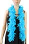 Flydreamfeathers 25 Gram 4 Feet Long Chandelle Feather Boa Great for Party Wedding Halloween Costume Christmas Tree Decoration Turquoise