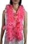 Flydreamfeathers Feather Boa 25 Gram 4 Feet Long Chandelle Feather Boa Great for Party Halloween Costume Christmas Tree Decoration Blush Pink