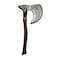 LOOYAR PU Foam Wolf Totem Viking Axe Prop for LARP Cosplay Halloween