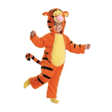Winnie the Tigger Deluxe TwoSided Plush Jumpsuit Costume 1218 Months