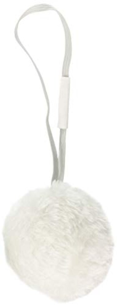 Forum Novelties 51592 UnisexAdults Bunny Tail White Standard Multicolor