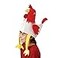 U. S. U S Toy H530 Rooster Hat Multicolor Standard Size