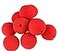he andi heandi 12pcs Foam Clown Nose Circus Party Halloween Costume Red Red