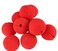 he andi heandi 12pcs Foam Clown Nose Circus Party Halloween Costume Red Red