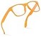 Retro Rewind Kids Classic Nerd Clear Lens NonPrescription Square Glasses