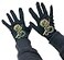 Rubies Ninja Black Gloves for Kids Boys No Size