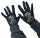Rubies Ninja Black Gloves for Kids Boys No Size