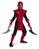 Disguise Shadow Ninjas Night Fury Red Viper Ninja Deluxe Boys Costume 78