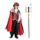 Fooecor Vampire Costume for Boys Scary Halloween Party Vampire Teeth Cosmetic Kit Included