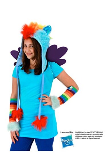 elope Elope My Little Pony Rainbow Dash Hoodie Hat