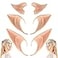CEDAR BRIGHT Cosplay Elf Ears Fairy Pixie Party Dress Up Costume Masquerade Accessories for Halloween Christmas 3 Pairs