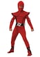 California Costumes Boys Stealth Ninja Child Costume RedBlack