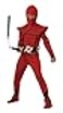 California Costumes Boys Red Stealth Ninja Costume Large 1012
