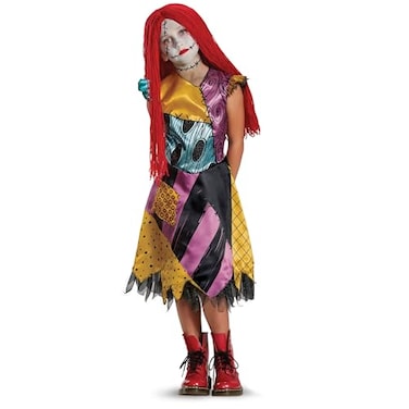 Disguise Nightmare Before Christmas Sally Deluxe Costume Officially Licensed Nightmare Before Christmas for Kids Small 46x