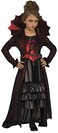 Rubies Victorian Vampire Costume for Kids Girls Large