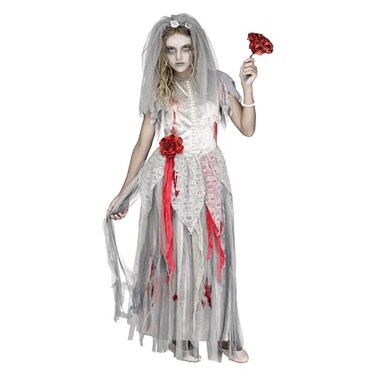 Fun World Zombie Bride Costume XLarge 1416 Multicolor