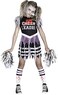 Fun World Zombie Fearleader Costume Medium 810 Multicolor