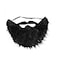 BinaryABC Fake Beard and MustacheHalloween Costume Party Festival Supplies Black