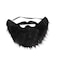BinaryABC Fake Beard and MustacheHalloween Costume Party Festival Supplies Black
