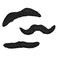 Rhode Island Novelty 35 Inch Mustache Set One Pack of 3
