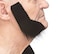 Mustaches Self Adhesive Novelty Fake Mutton Chops Sideburns False Facial Hair Costume Accessory for Adults Black Color