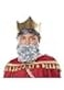 California Costumes Boys Wise Man Beard Moustache Child Gray One Size