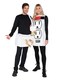 Spooktacular Creations Plug and Socket Halloween Costume Adult Plug and Outlet Couples USB Costume for Cosplay Party L