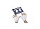 Archie McPhee Handerpants Briefs Underpants for Your Hands 1 pack White
