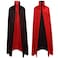 SZCXTOP Halloween Vampire Stand Collar Reversible CloakUnisex Witch Wizard CapeMasquerade Party Cosplay Costumes