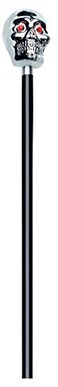 Rubies 48 Skull Walking Cane Costume Accessory Includes Skull with Jeweled Eyes