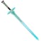 Otakumod SAO Kiritos Foam Sword Fantasy One Hand Foam Medieval Sword Rapier for Cosplay Props Gift Collections Dark Repulser