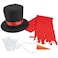 Fun Express Adult Snowman Costume Kit 5 Piece Set Winter Frosty Costumes