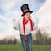 Fun Express Adult Snowman Costume Kit 5 Piece Set Winter Frosty Costumes