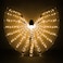 iMucci LED Lights Belly Dance Isis Wings Bellydance Glow Angel dance Wings with Telescopic Sticks Flexible Rods Yellow