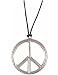 Rubies Costume Co Metal Peace Pendant One Size Multicolor