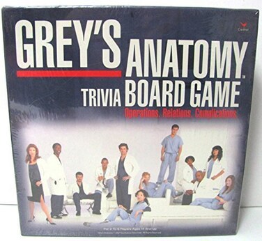 5Star-TD 5StarTD Greys Anatomy Trivia Board Game