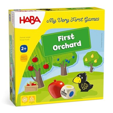 HABA My Very First Games First Orchard Toddler Game My First Orchard Game Cooperative Toddler Board Games for 2 Year Olds Made in Germany