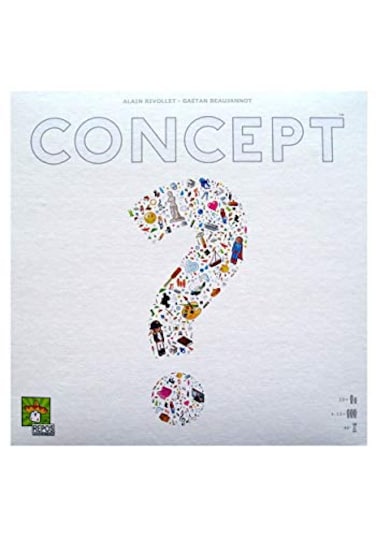 Asmodee Concept Party Game AwardWinning Board Game TeamBased Guessing Fun Family Game for Adults and Kids Ages 10 412 Players Average Playtime 40 Minutes Made by Repos Production