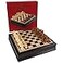 Best Chess Kavi Inlaid Wood Chess Board Game with Weighted Wooden Pieces Large 18 x 18 Inch Set