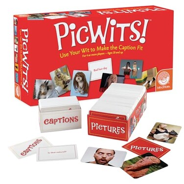 MindWare PicWits Board Game