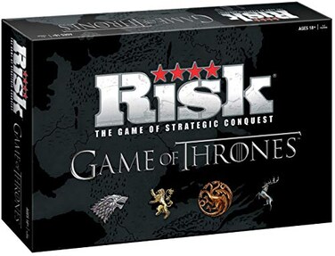 USAOPOLY Risk Themed Game of Thrones Strategy Board Game for Game of Thrones Fans Official Merchandise Based on The TV Show on HBO Orignal Color